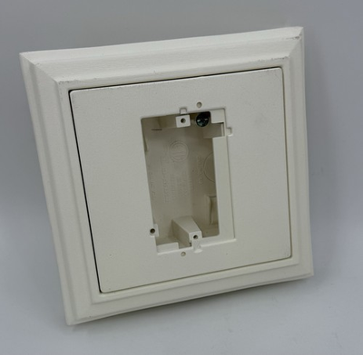 #ad Bluegrass LLC Vinyl Siding Mounting Block Electrical Outlet Box White New Square $10.49