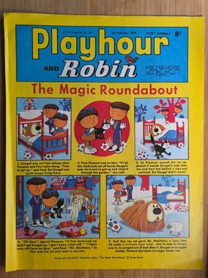 Playhour and Robin - The Magic Roundabout / Vintage / 7th February 1970 (HY9)