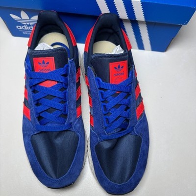 Adidas Forest Grove sneaker in the Power Blue/Hi-Res Red  display picture 1