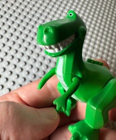 LEGO TOY STORY -- REX DINOSAUR MINIFIGURE ANIMAL COMPLETE 7597 7598 REX01