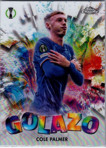 Cole Palmer #GZ-25 2024 Topps Chrome UEFA Golazo card