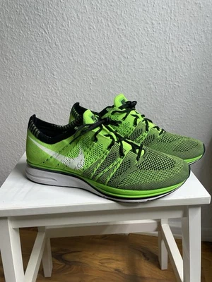 Nike Flyknit Trainer+ Electric Green 2012 US 11 / EU 45 DS Rare OG 532984-301 - Bild 1 von 4
