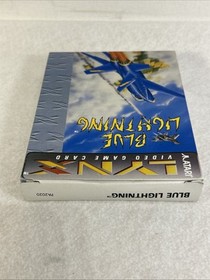 Blue Lightning Atari Lynx Complete With Manual And Box
