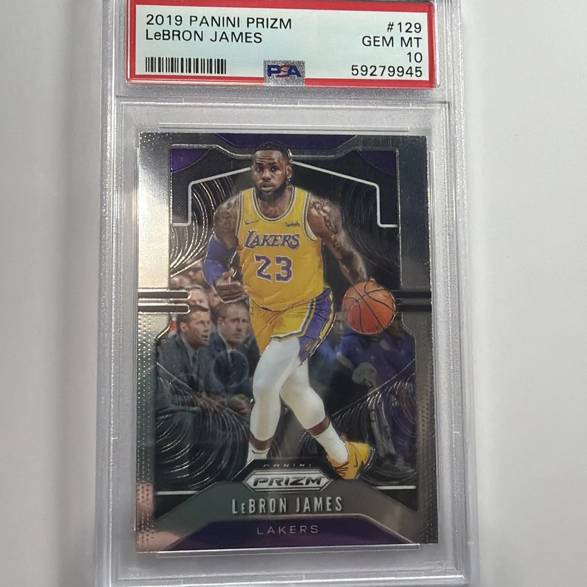 LeBron James Basketball Trading Cards 2019-20 Panini Prizm Set