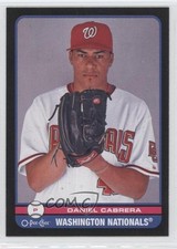 2009 O-Pee-Chee Black Border Daniel Cabrera #12 0a1