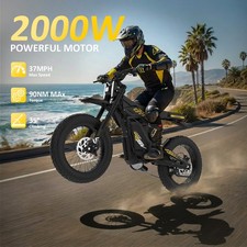 Electric Bike for Adults Peak 2000W Motor 48V 25AH Off-road Mountain Ebike NEW