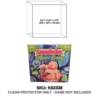 Protector For Topps Garbage Pail Kids Sapphire 4 Box