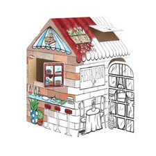 Bankers Box at Play Treats N' Eats Cardboard Playhouse - Fellowes