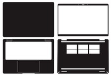 Carbon Vinyl Sticker Skin Cover for Dell Pro 13 Plus PB13250 Laptop Decals Guard