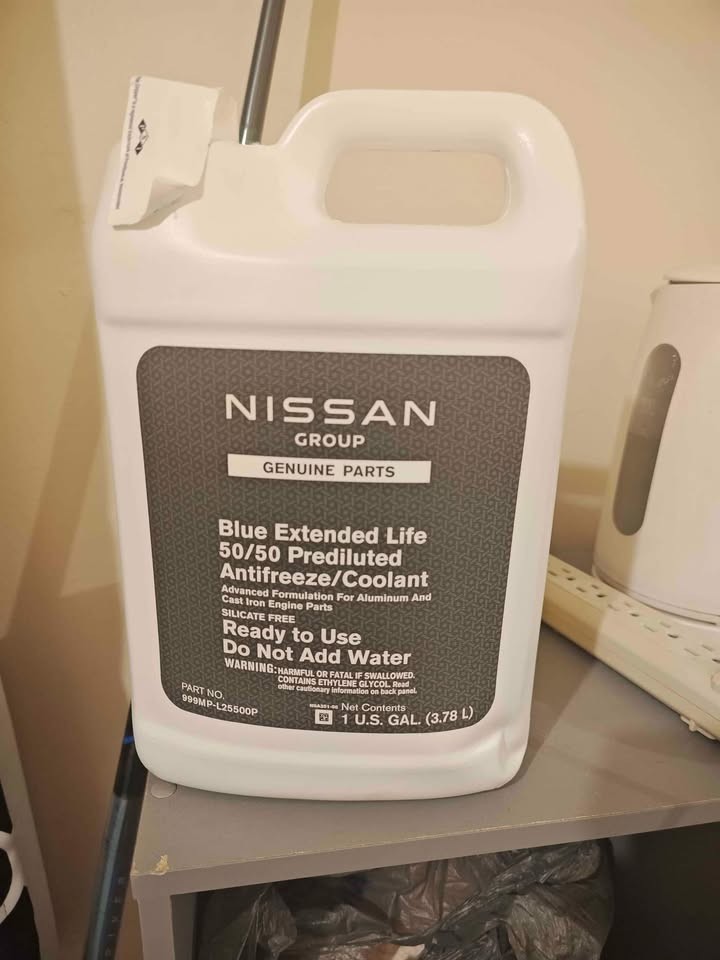 NISSAN INFINITI COOLANT ANTI-FREEZE BLUE 50/50 for sale online | eBay