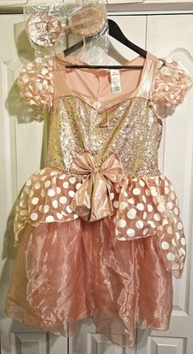 slim fit dress slacks Rose Gold Sequin Back V Girl Party Dress by AS498 Kids Dream