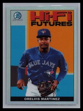 2022 Bowman Baseball #HIFI-18 Orelvis Martinez Hi-Fi Futures Toronto Blue Jays