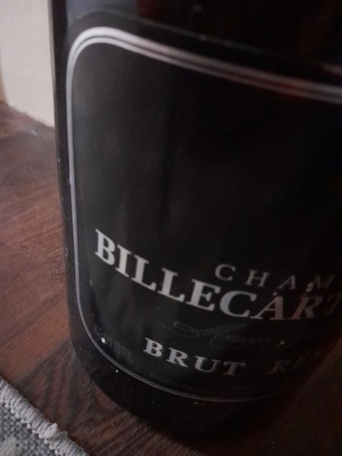 CHAMPAGNER BILLECART - LACHS LEER RIESIGE FLASCHE - Bild 4 von 13
