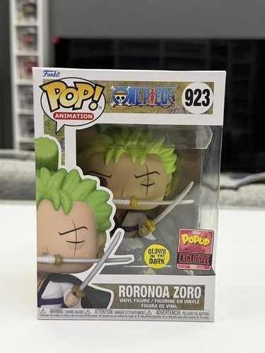 Funko Pop! Animation One Piece Roronoa Zoro #923 Glow Pop Up comfest  Exclusive