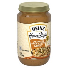 Heinz HomeStyle Caramelized Onion & Thyme Vegetarian Gravy, 12oz