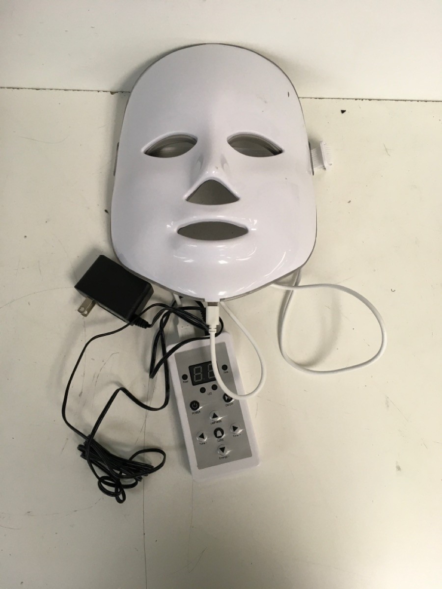 Red Light Therapy LED Face Mask Skincare Beauty Treatment Device ...