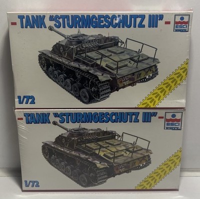 Vintage ESCI Sturmgeschutz III 1/72 Scale. Art.8328/ Lot 2