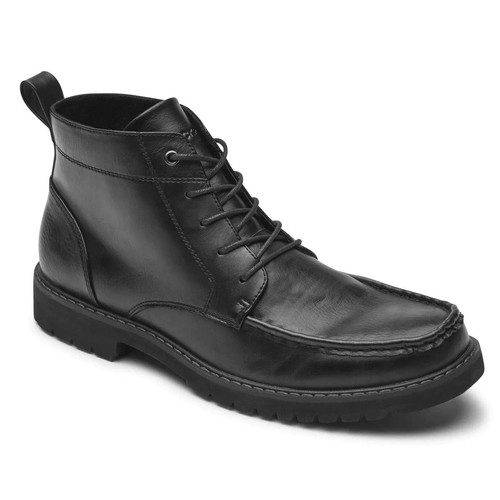 Rockport Men's Black Kevan Boots NW/OB 9M