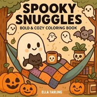 Halloween Malbuch FüR Kinder & Erwachsene, 40 Einfache Seiten, Geister, KüRbisse