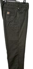 Carhartt FRB159-MOS CAT 2 Carpenter Pants Mens Size 38x30 Green