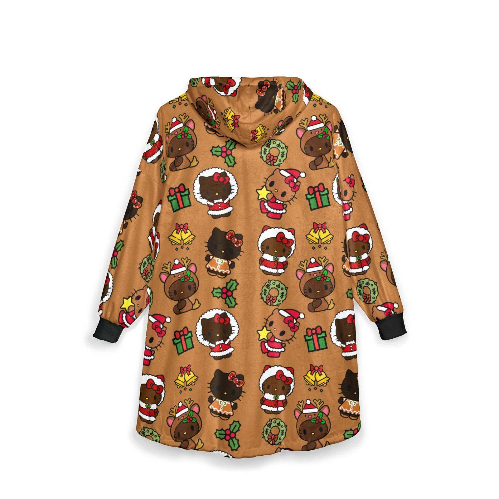 Holly Jolly Hello Blanket Hoodie