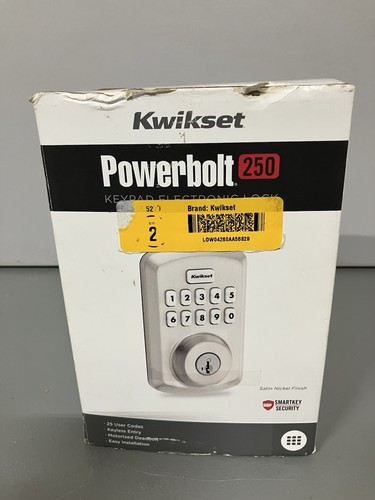 Kwikset Smart Code Power Bolt Lock Set | eBay
