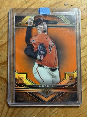 2024 Topps Triple Threads - Blake Snell #54 Amber /199