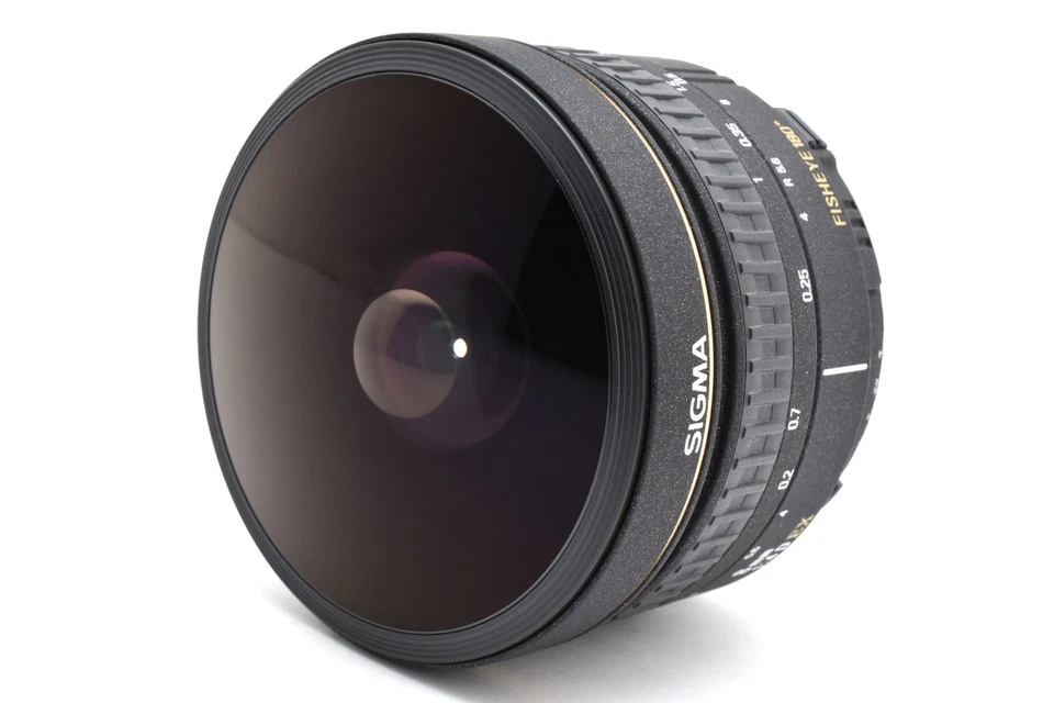 SIGMA 8mm F4 D EX DG FISHEYE Lens For Nikon F Mount From JAPAN #2649318 - Image 2 of 4