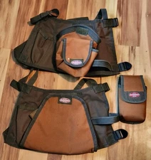 Bucket Boss Tool Pouch Lot Of 3 Light Use Great Condition See Pictures