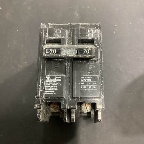 Siemens Q270 70A 2-Pole 120/240V Circuit Breaker Used ⚪️