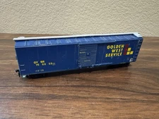 Athearn HO Scale Golden West Service (GVSR) 50’ Box Car - Custom Paint & Decals
