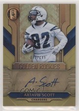 2017 Panini Gold Standard Golden Rookies 72/149 Artavis Scott #GR-AS Auto 1h1