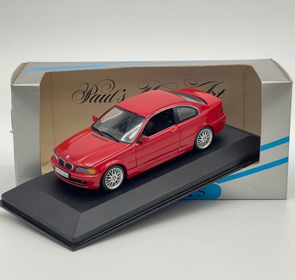 Bmw 3Er Sport Coupé E36 1992 Rot Minichamps 430023322 1:43 Limitiert-image