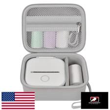 Label Maker Case for Memoking T02/Phomemo M02/M02S/M02 Pro/Q30S/Nelko Mini Print