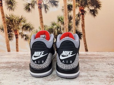 Jordan Air Jordan 3 Retro GS Black Fire Red Cement Grey DM0967 010