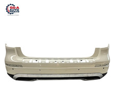 MERCEDES GL450 GL550 GL350 X166 2013 - 2016 REAR BUMPER COVER SILVER OEM