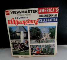 View-Master A813, Colonial Williamsburg, VA, 3 Reel Set, BiCentennial Package