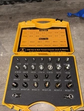 CKE Upgraded Stainless Steel Nut & Bolt Thread Checker (Inch & Metric) Brand New