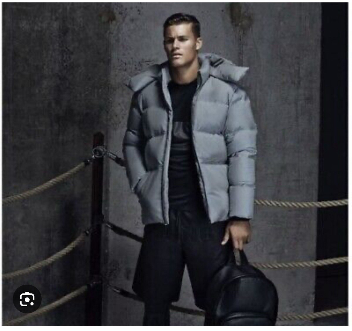 Alexander Wang x H&M Down 3M Puffer Size L Reflective | eBay
