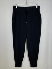 Athleta Drawstring Jogger Black Pants Women's Petites 2P