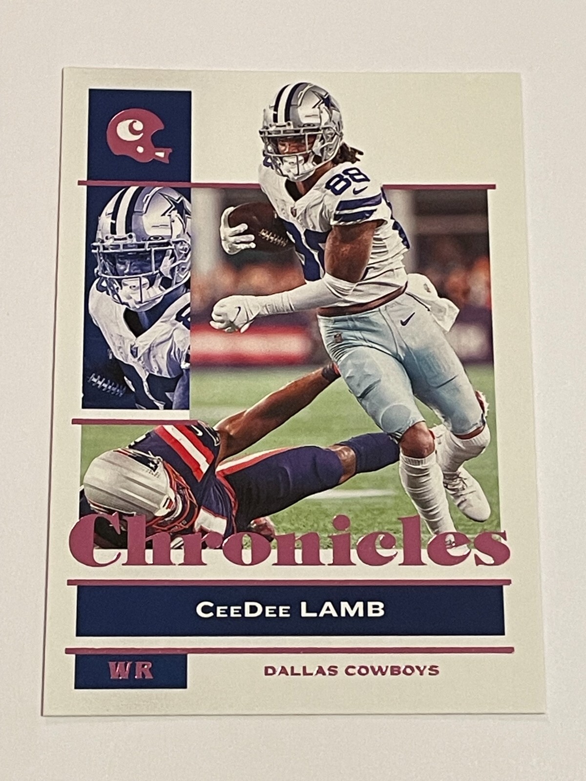 2021 Chronicles Football Pink Parallel #27 - CeeDee Lamb - Dallas Cowboys