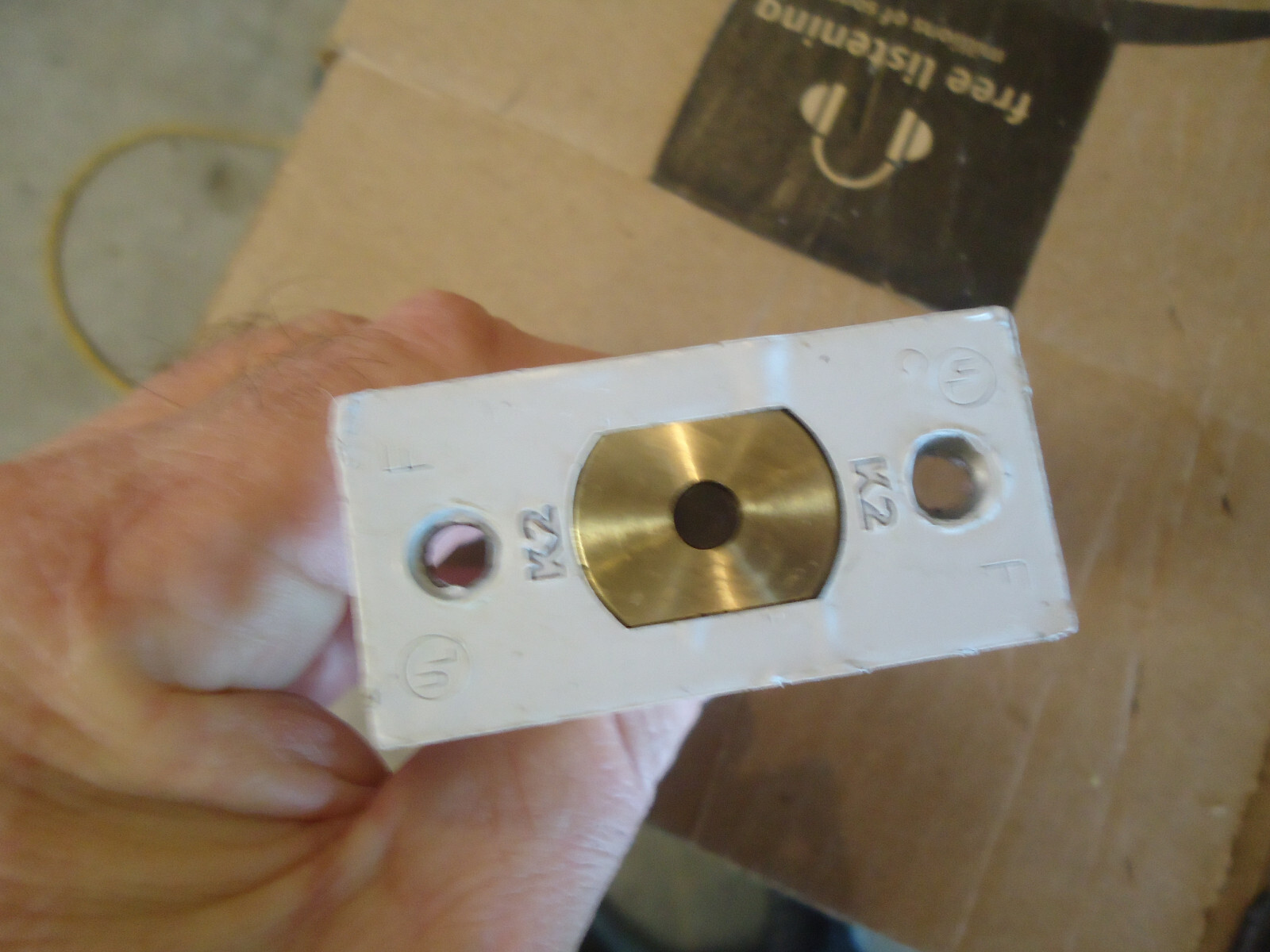 COMMERCIAL DEADBOLT Latch NEW DULL CHROME FITS SCHLAGE B SERIES 23/8