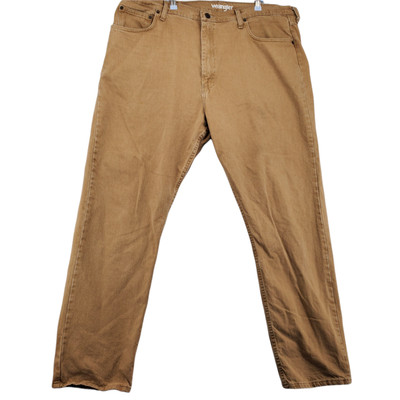 WRANGLER Jeans 42 Men's Tan Denim Blue 