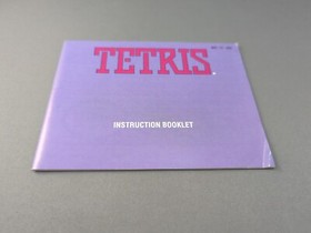 # Tetris (Nintendo Entertainment System NES) Game, Manual, Box