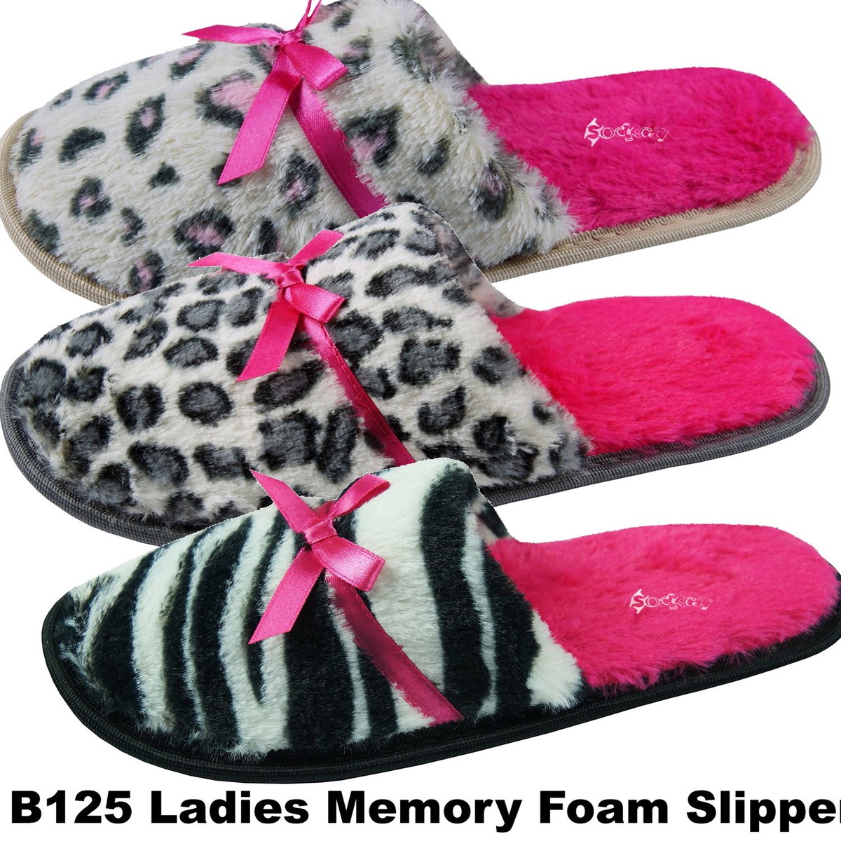 Pantofole Donna Inverno Pantofole Donna In Pelliccia Sintetica Con - Foto 3