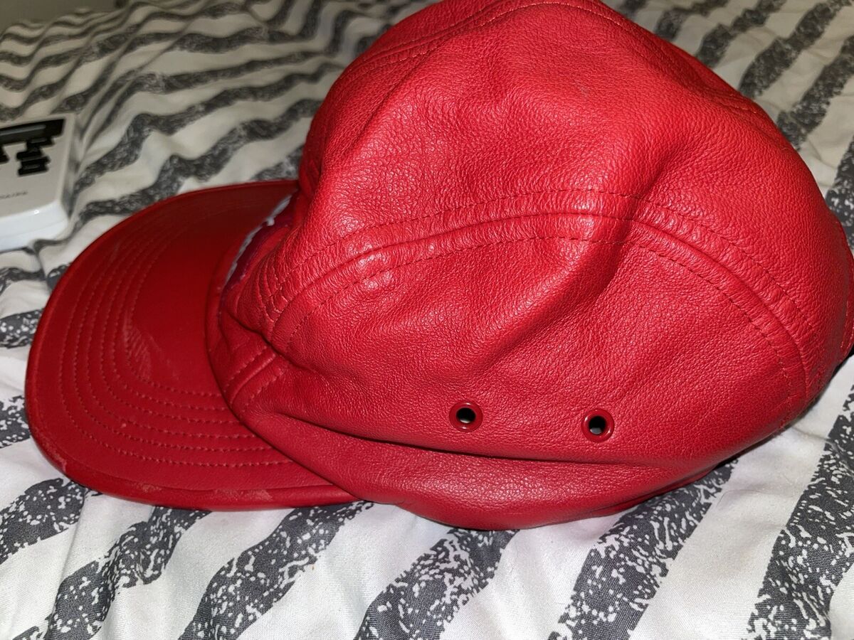 Supreme Classic Red Leather Camp 5 Panel Cap Box Logo | eBay Supreme Classic Red Leather Camp 5 Panel Cap Box Logo | eBay