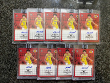 9) 2022 Panini Instant MAX CHRISTIE Donruss Signature Series /25 Red AUTO Signed