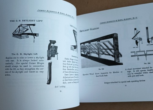 Ackroyd (1902) Architectural Sheet Metal Work CATALOG Ornamental Building Sample - Picture 12 of 24