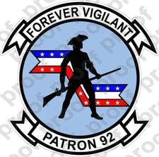 STICKER USN VP 92 Minutemen