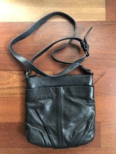 clarks Tracolla Regolabile Pelle Nera Borsa Donna Calf Leather super